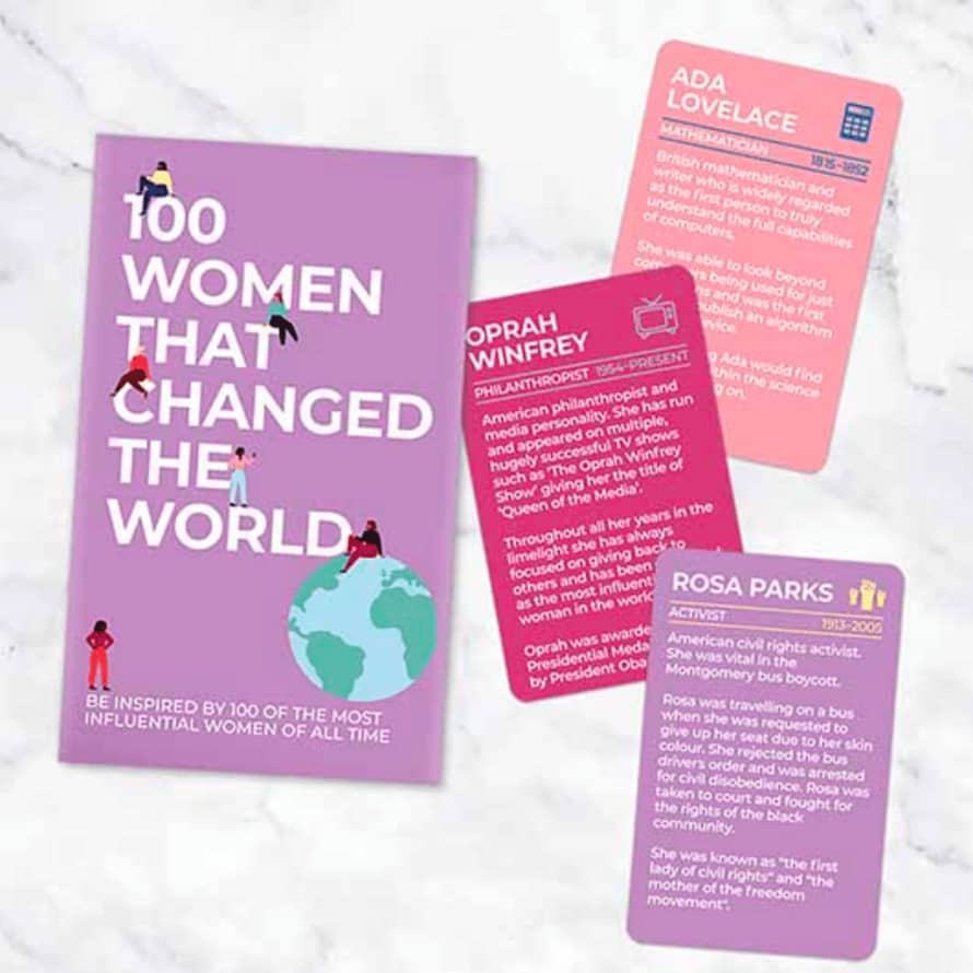 Gift Republic 100 Women that Changed the World Cards