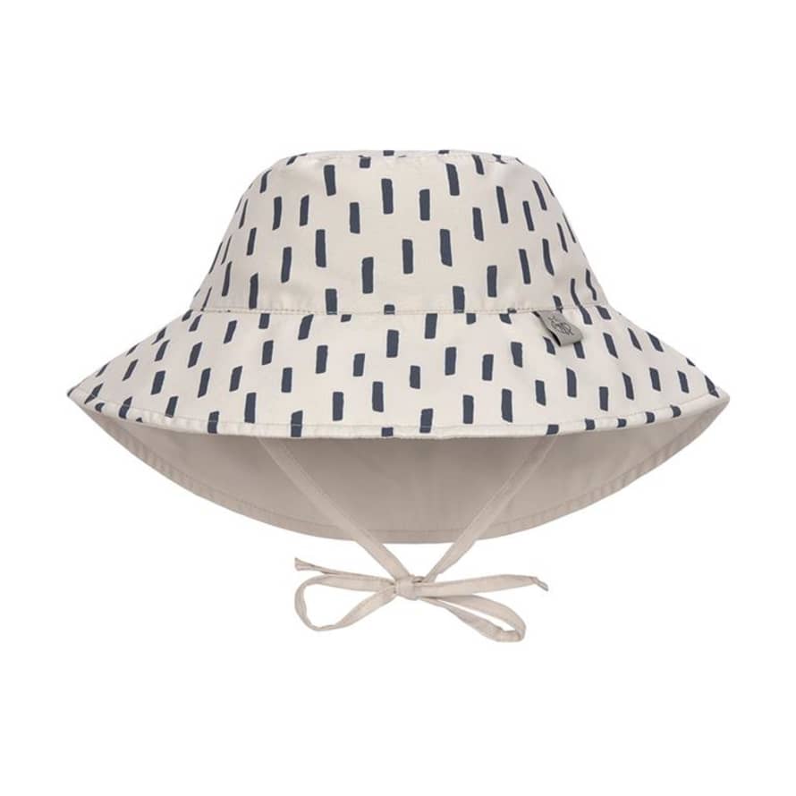 Lässig Reversible UPF 80 Beach Summer Bucket Hat Stroke Blue