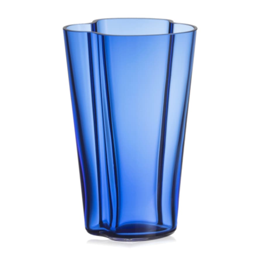 Iittala   Aalto Vase 220mm Ultramarine Blue