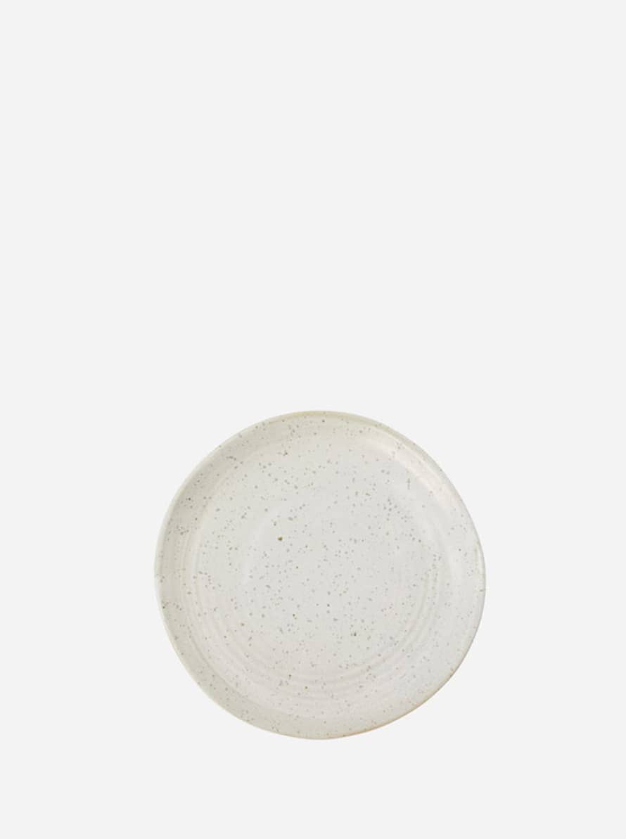 House Doctor Cake Plate In White