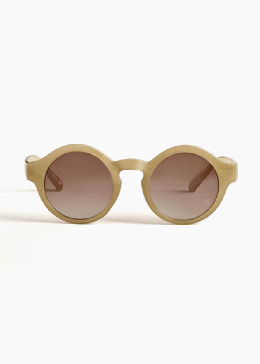 Szade Sunglasses Lazenby Ecru Sustainable Recycled