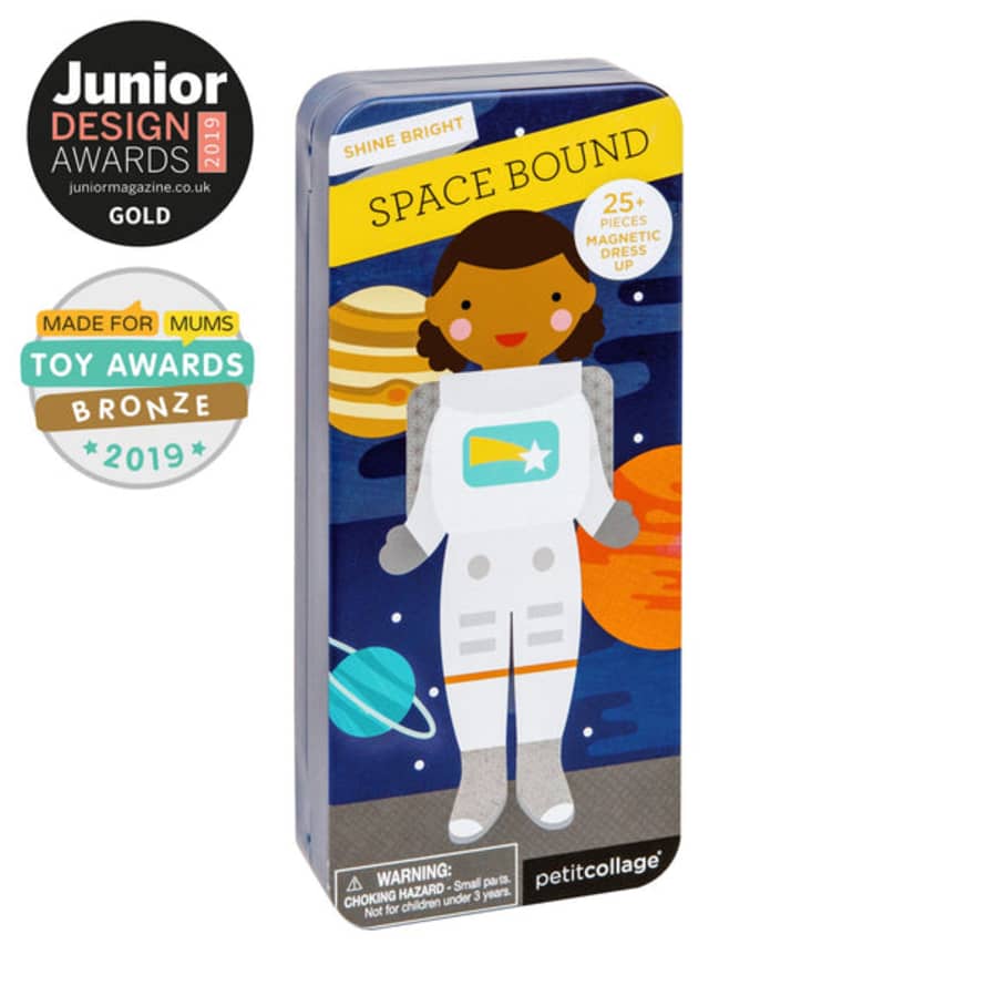 PetitCollage Space Bound Magnetic Play Set