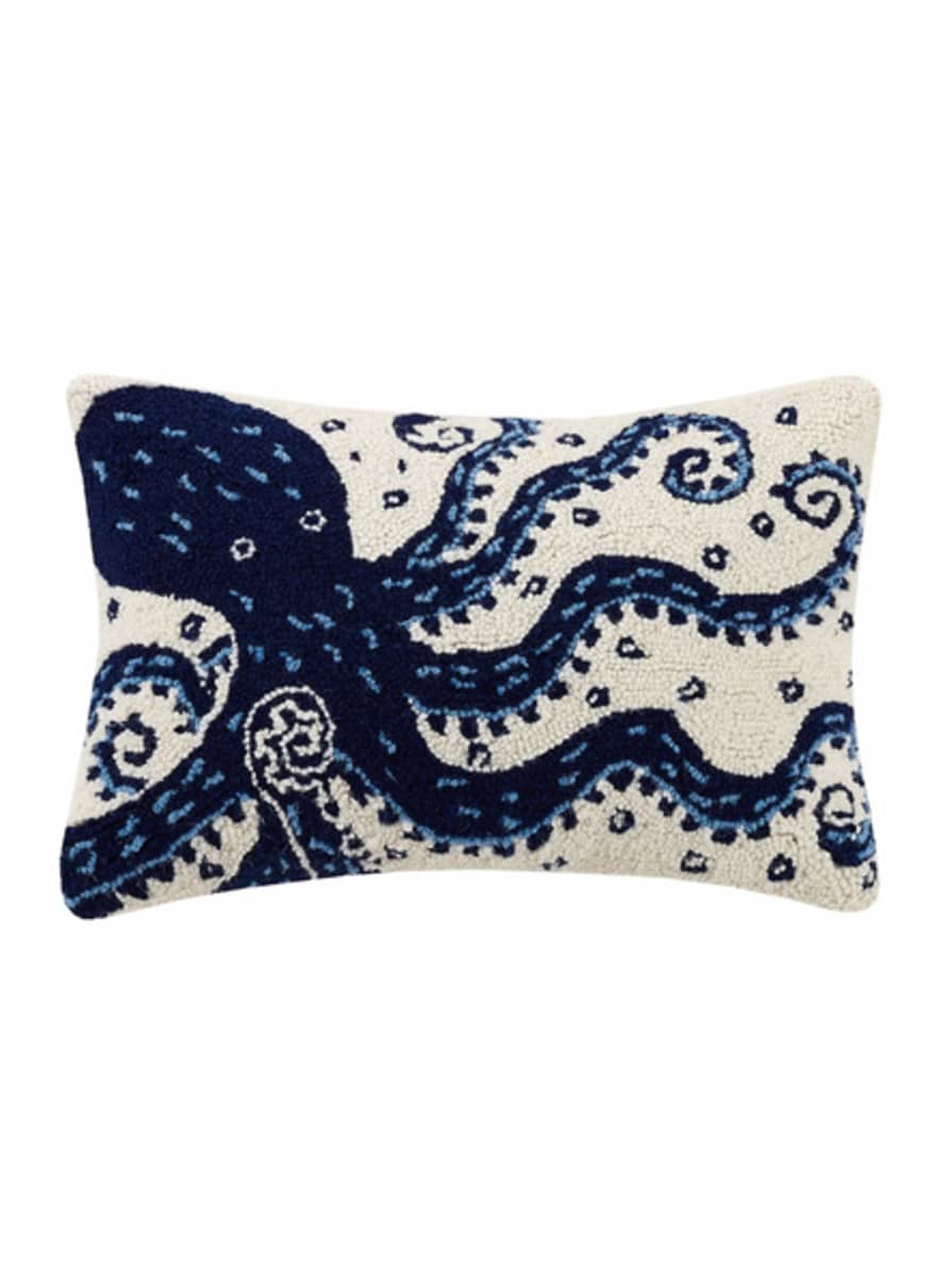 Peking Handicraft Navy Octopus Hook Pillow From