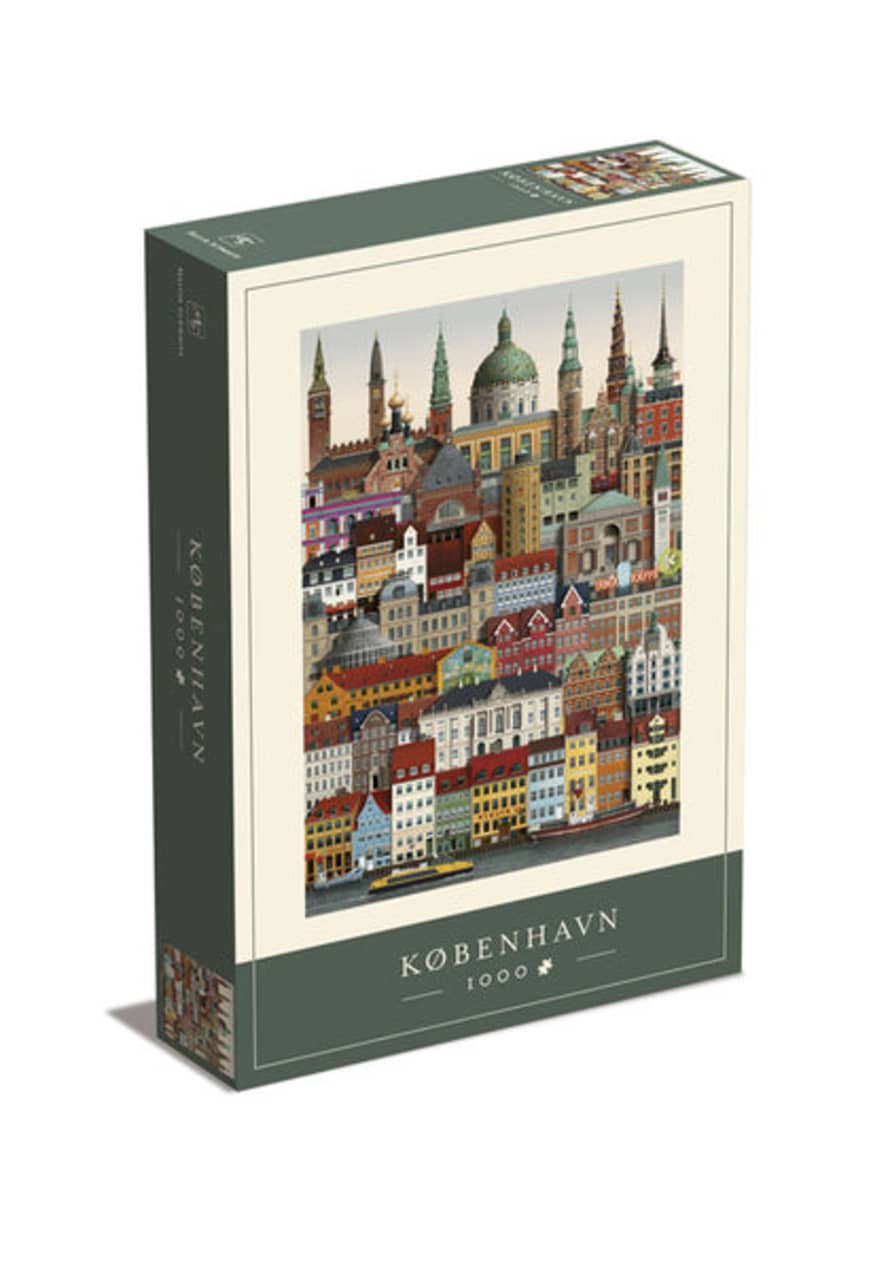 Martin Schwartz Copenhagen City Puzzle 1000 Pieces