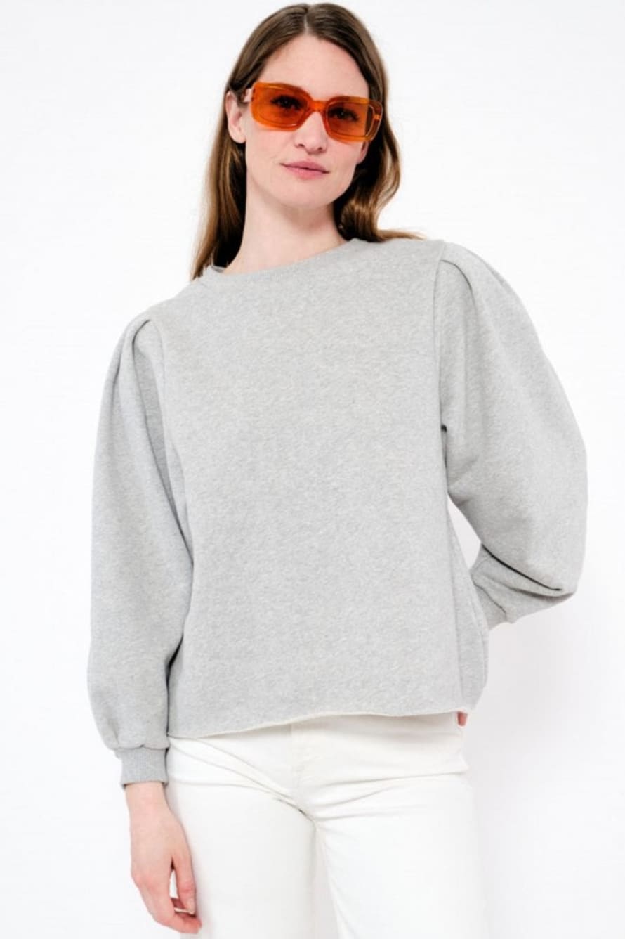 Absolut Cashmere Dorice Puff Sleeve Cotton Jersey Top