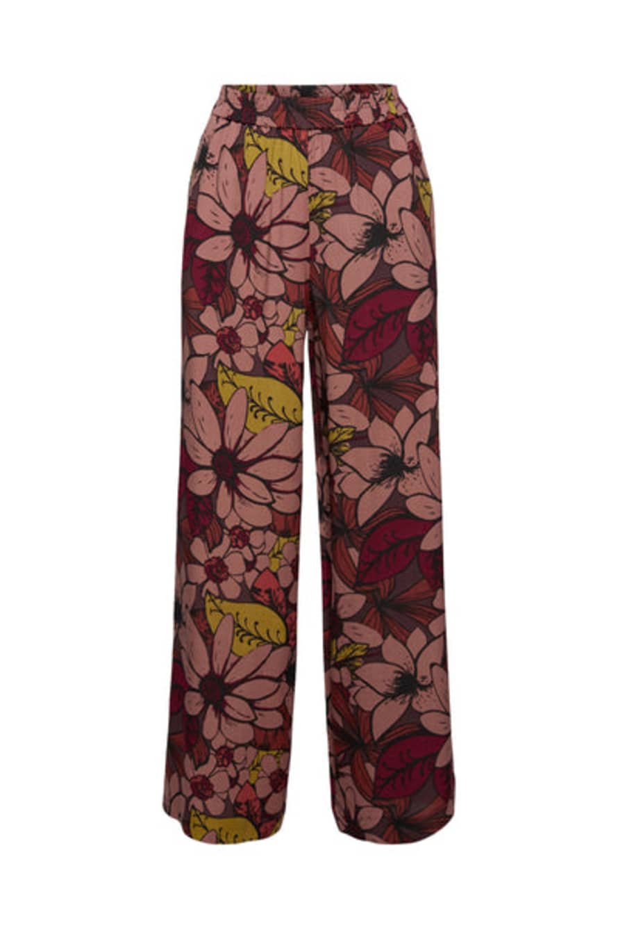 ESPRIT Wide Leg Trousers With Elasticated Waist