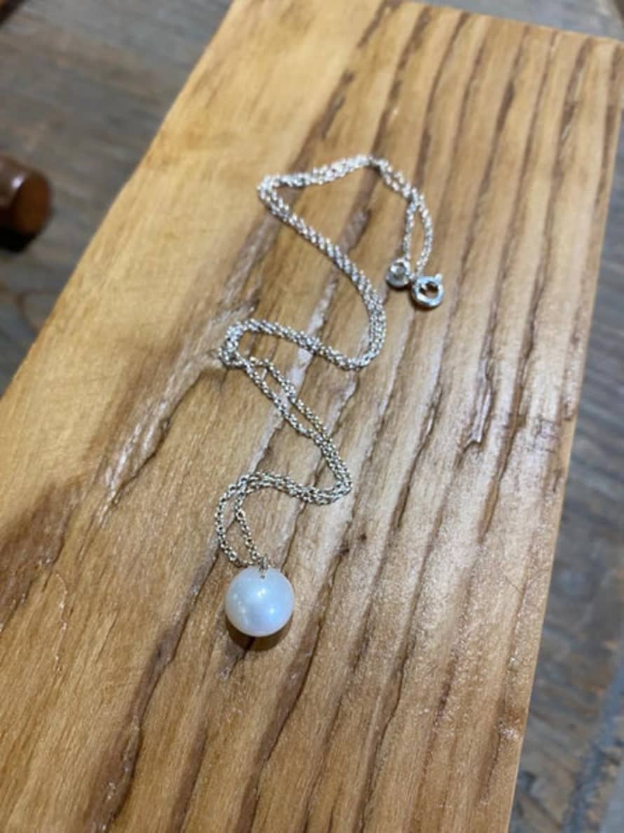 Silver Siren Pearl Necklace