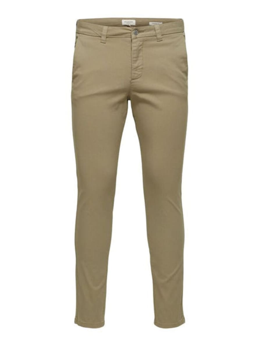 Selected Femme Chino Trousers Aloe