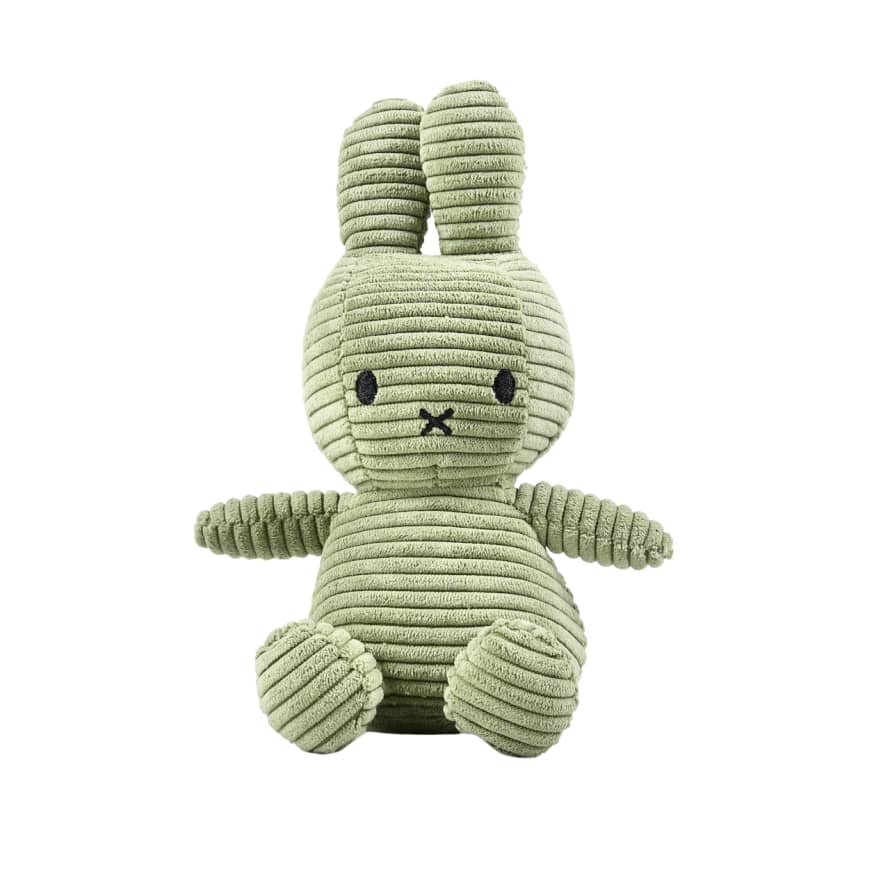Miffy Corduroy Olive Green Miffy - Medium Toy
