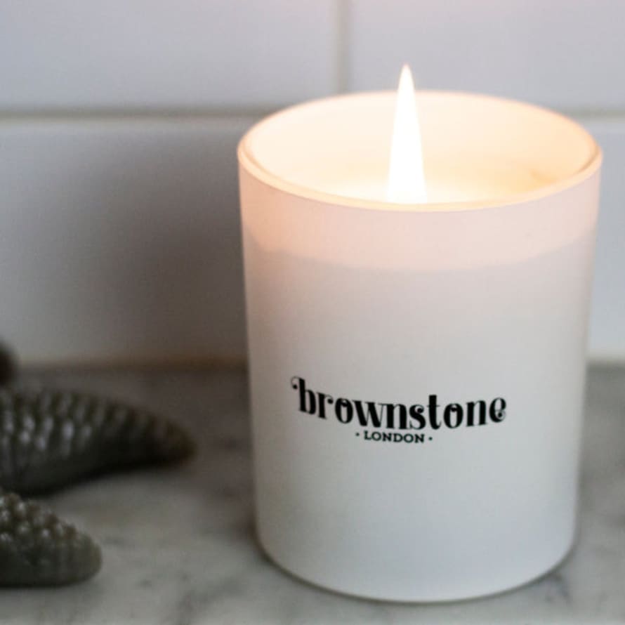 Brownstone Jasmine & Sea Salt Candle
