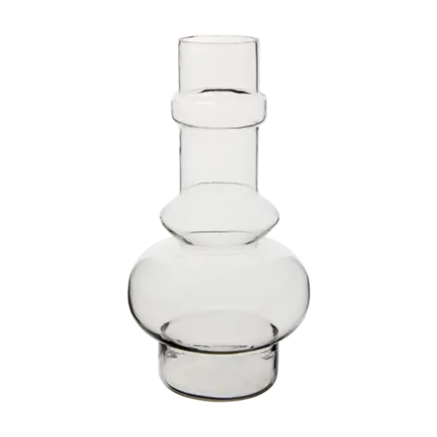 Maitri Betty Glass Vase - Clear