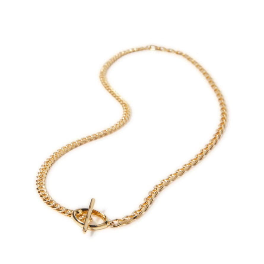 Rachel Entwistle Terra Necklace Thick Gold - 56cm
