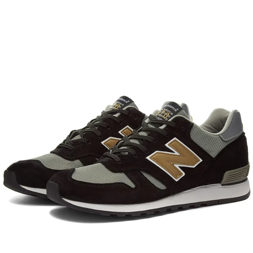 New Balance M670kgw - Made In England Black & Grey Sneakers