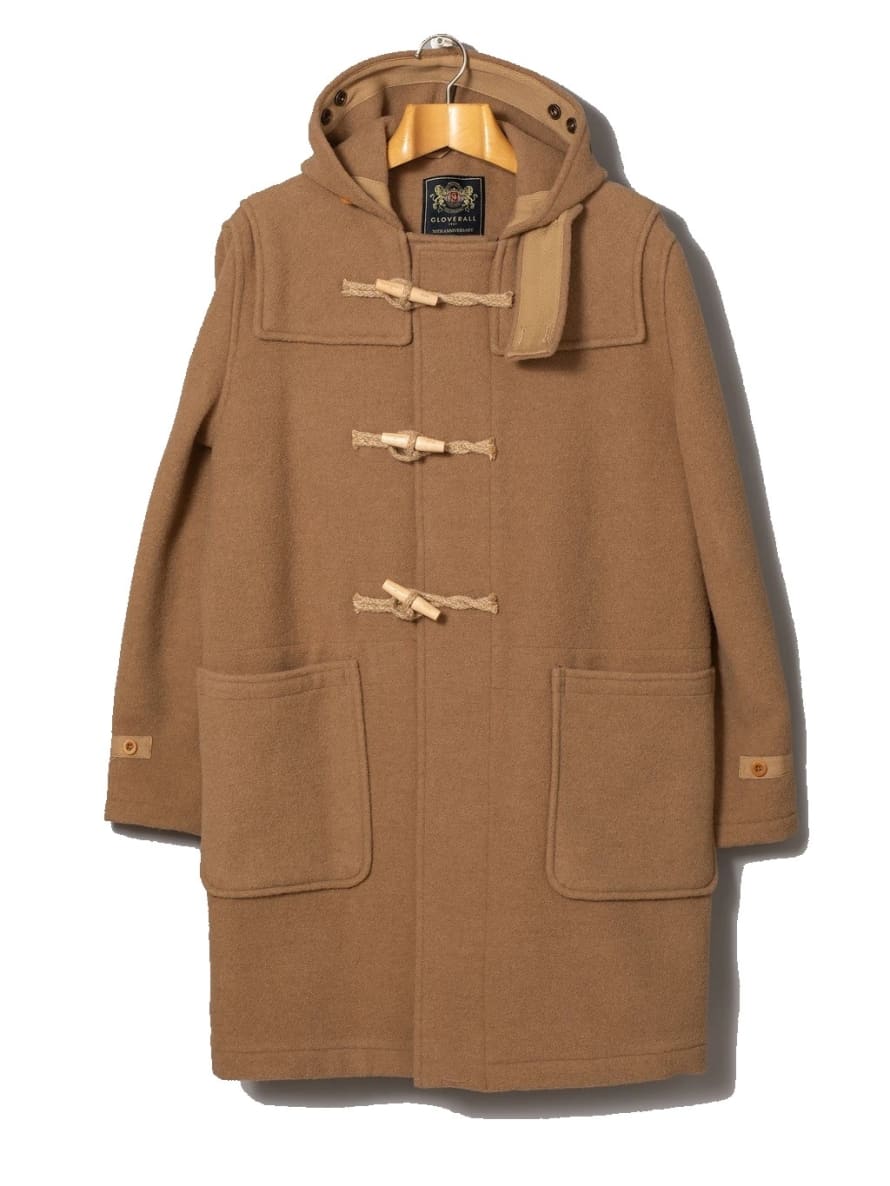 Gloverall  70th Anniversary Monty Duffle Coat Camel