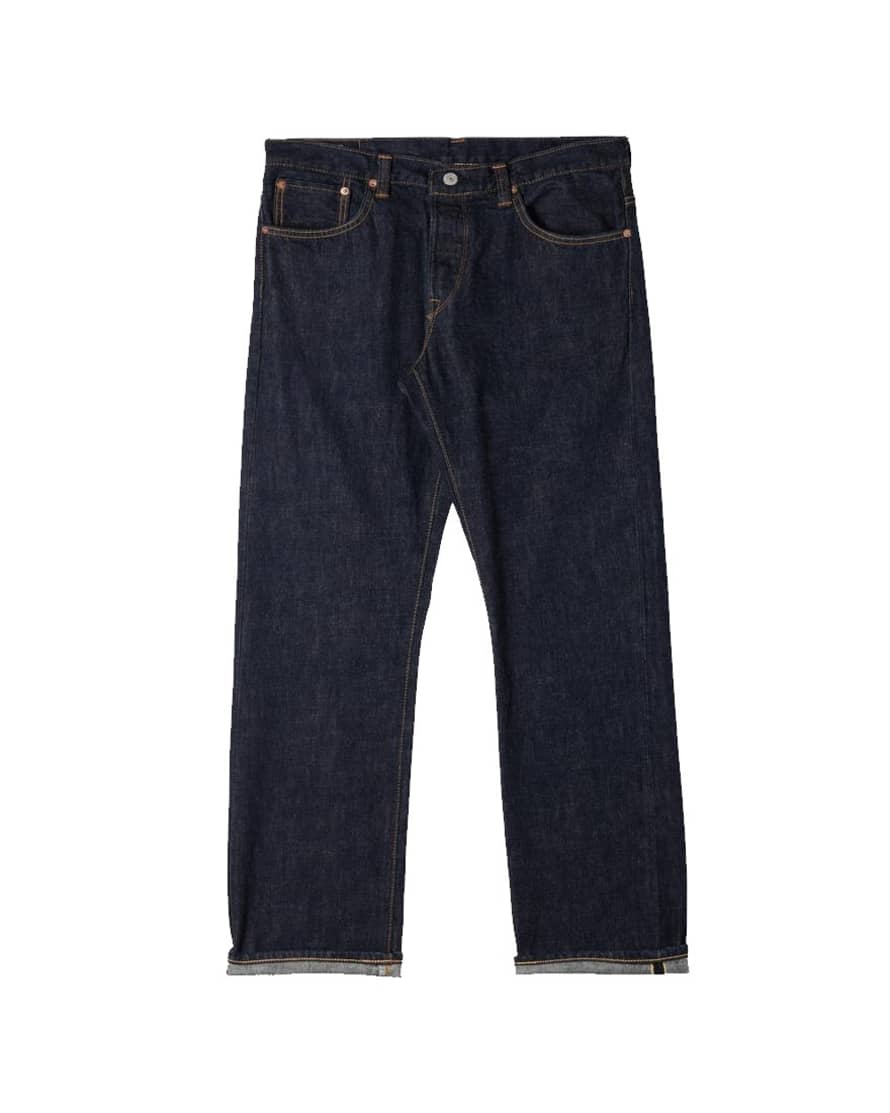 Edwin Edwin Loose Straight Jeans - Made In Japan - Blue Rinsed L32