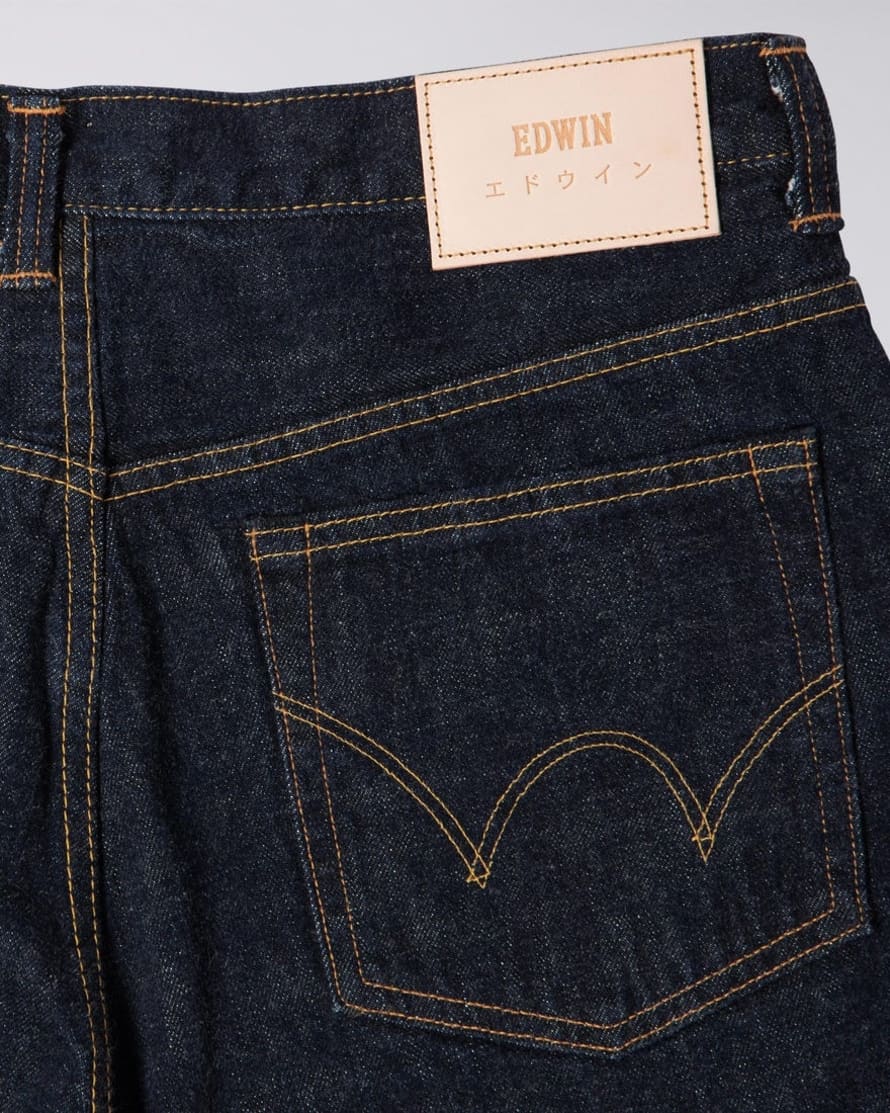 Trouva: Edwin Loose Straight Jeans - Made In Japan - Blue Rinsed L32