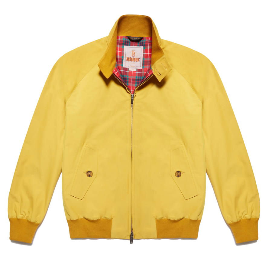 Baracuta  G9 Harrington Jacket Empire Yellow