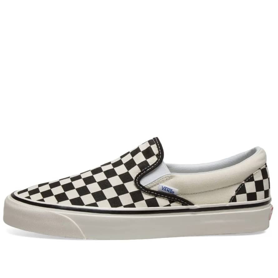 Trouva: Ua Classic Slip On 98 Dx Checkboard Black & White Shoes