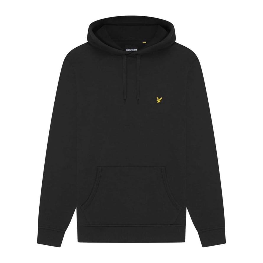 Lyle and Scott Pullover Hoodie Black