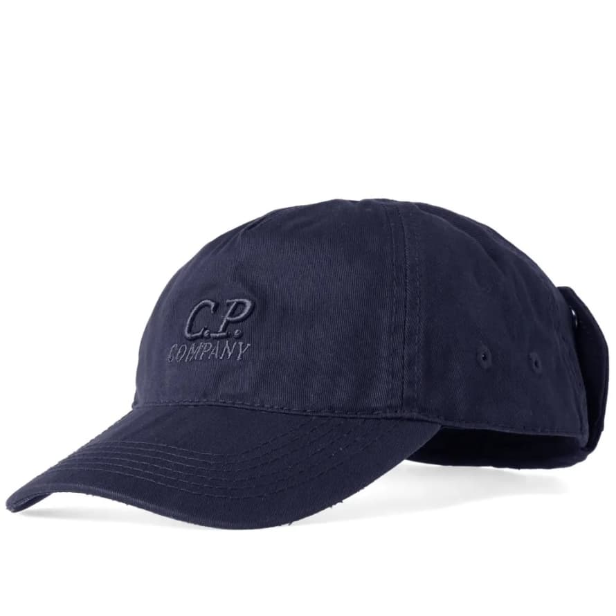 C.P. Company Goggle Baseball Cap Total Eclipse