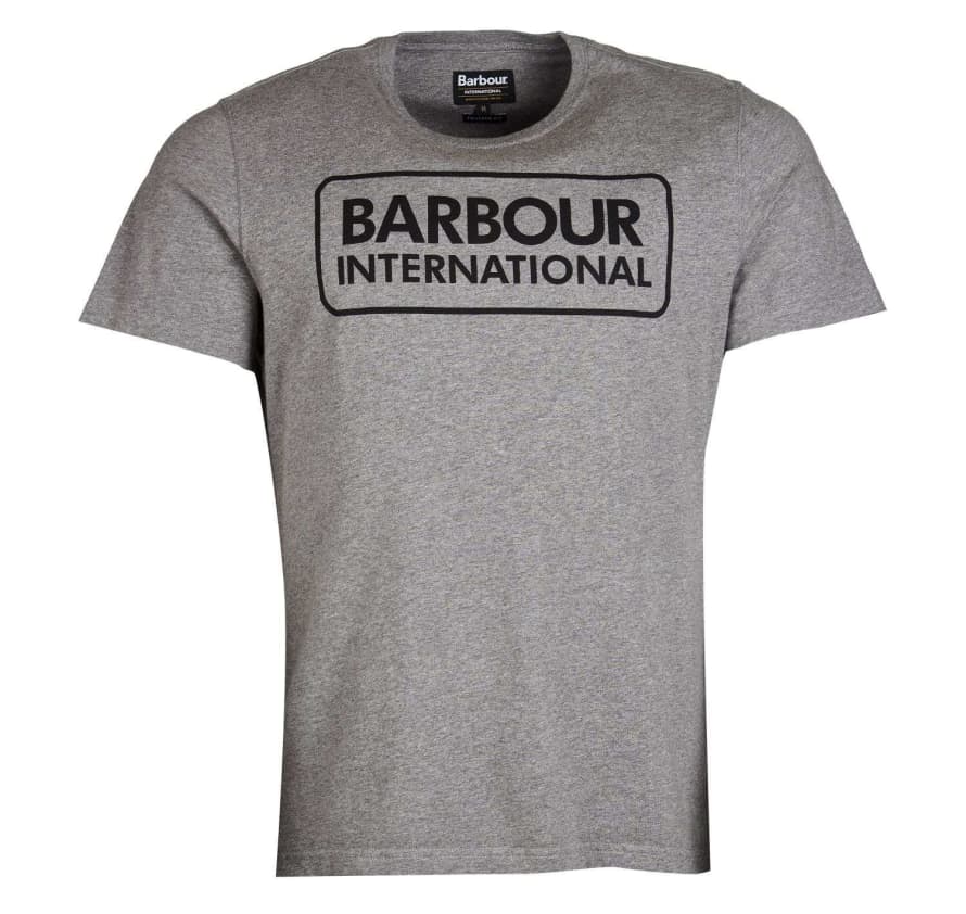 Barbour Graphic Tee Anthracite