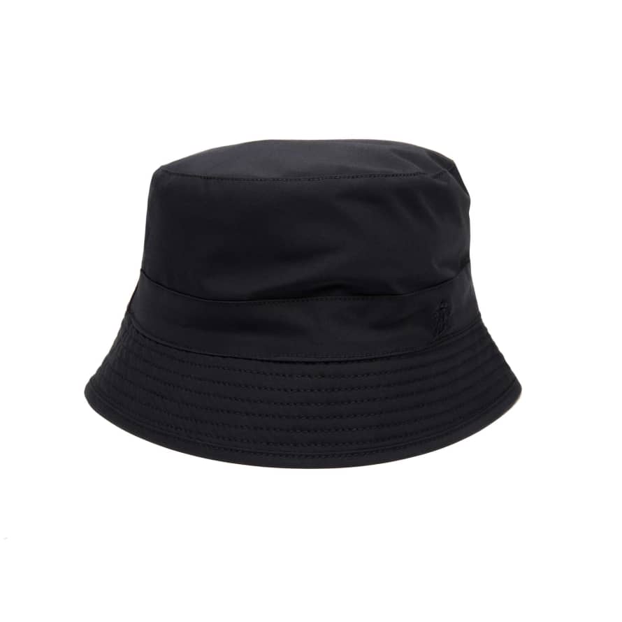 Baracuta  Rainwear Bucket Hat Dark Navy