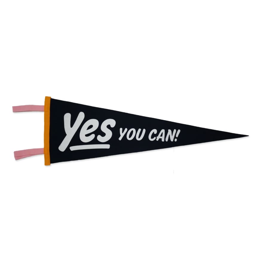 Oxford Pennant Yes You Can Pennant Flag