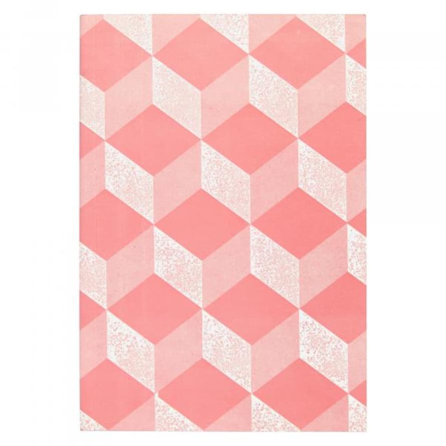 Astier De Villatte Medium Notebook (Pink)