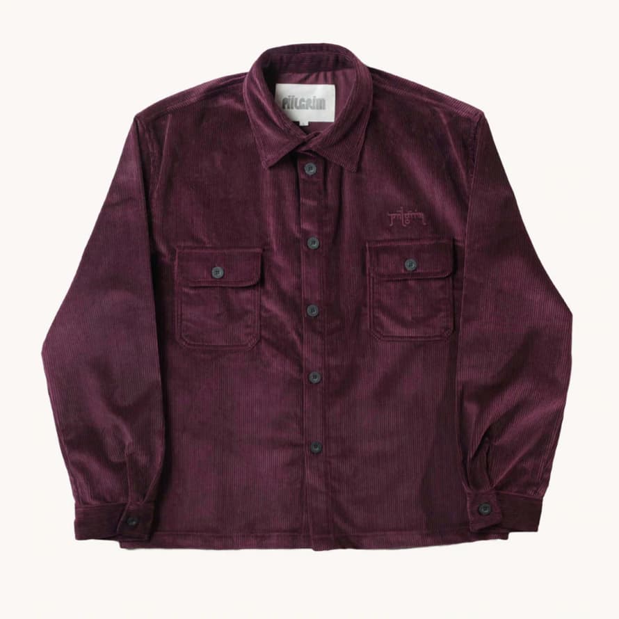 Piilgrim Girth Cord Shirt - Purple