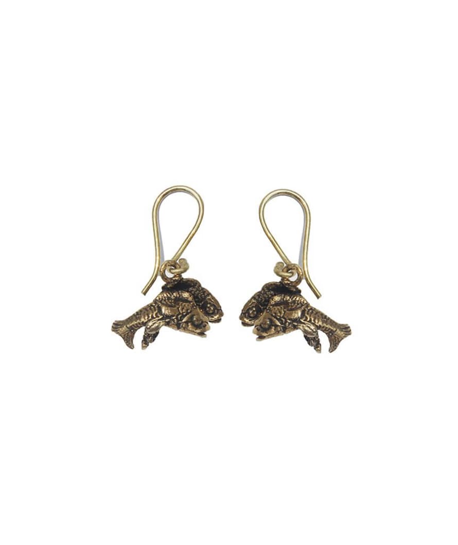 Urbiana Mini Fish Earrings