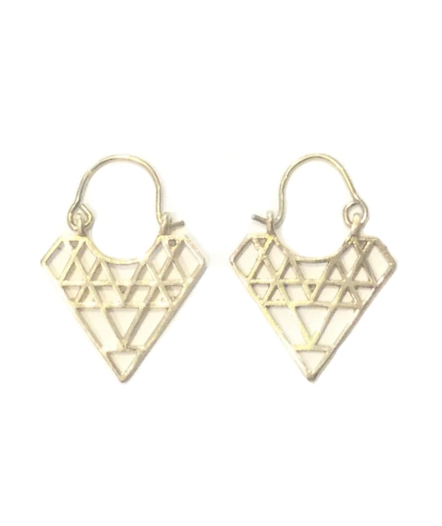 Urbiana Triangle Earrings