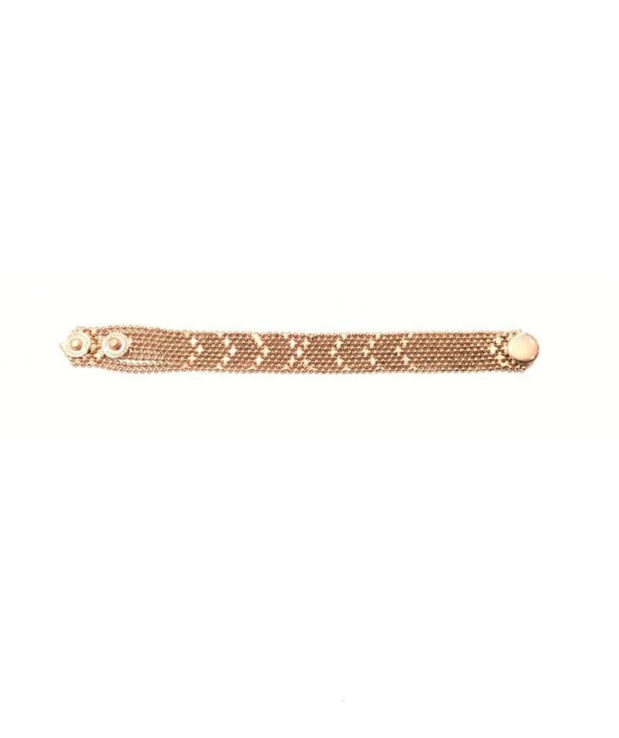 Urbiana Rose Gold Chainmail Bracelet