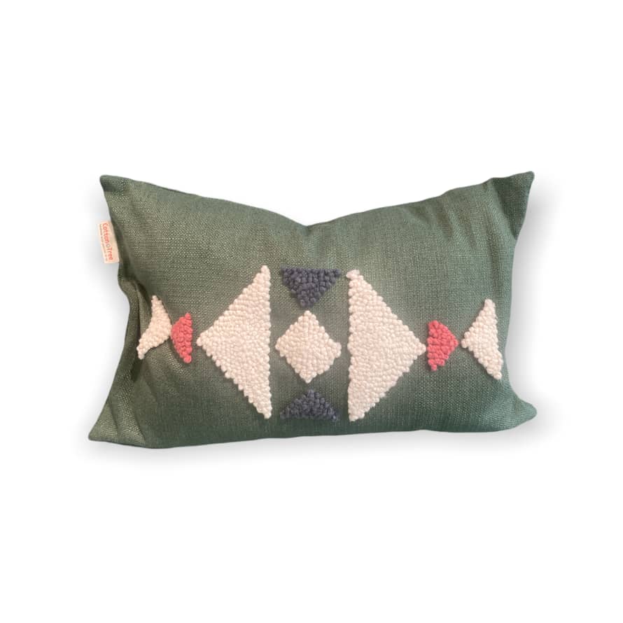 botanicalboysuk Punch Needle Cushion Cover - Cw09 - Afriscandi Pattern 8