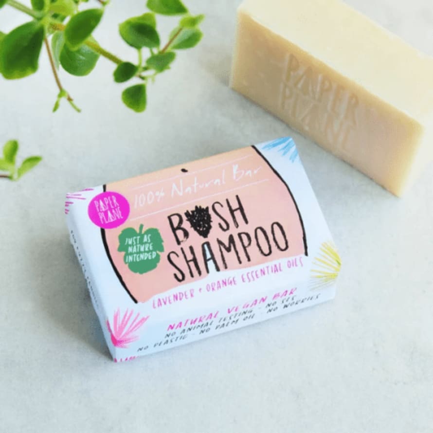 Paper Plane Bush Shampoo 100% Natural Vegan