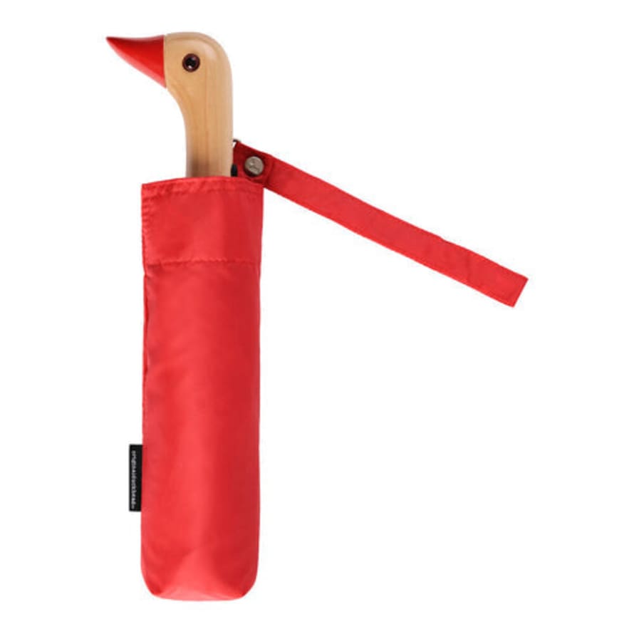 Original Duckhead Original Duckhead Compact Umbrella- Red