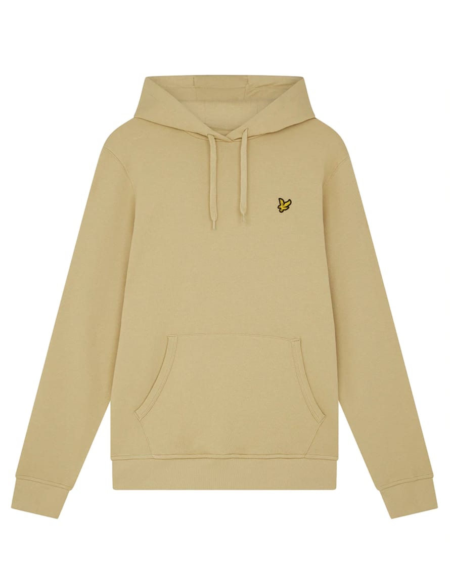 Lyle and Scott Lyle & Scott Pullover Hoodie Natural Green