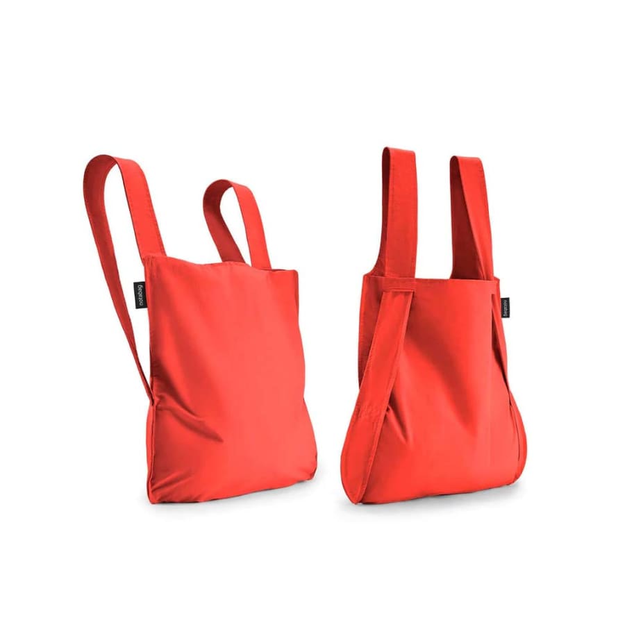 Notabag  Shopper Backpack – Red