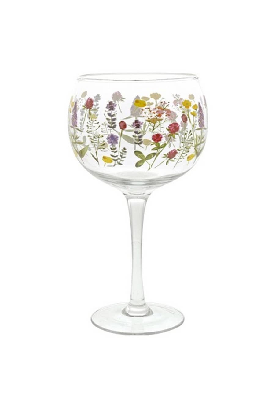 Lisa Angel Wildflower Gin Glass