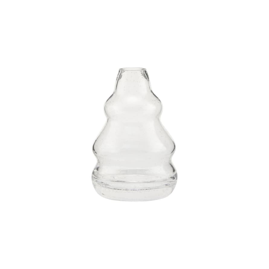 House Doctor Srina Clear Glass Vase in Small