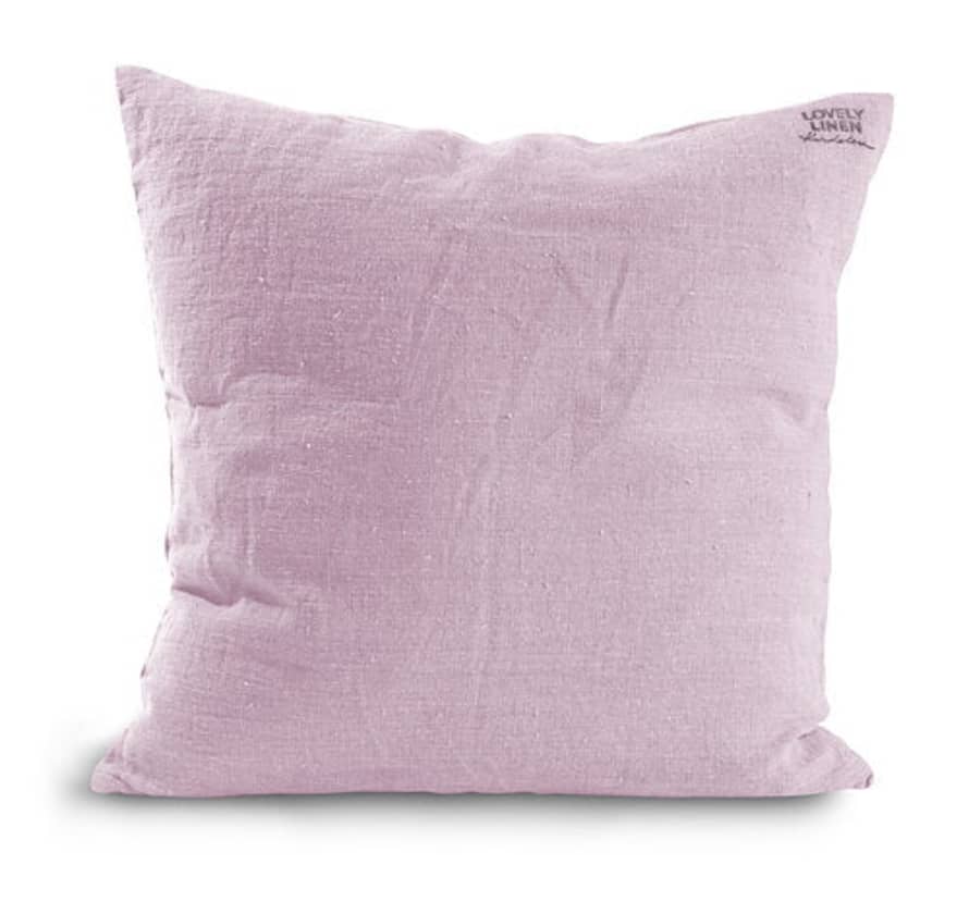 Lovely Linen Linen Cushion Cover - Dusty Pink