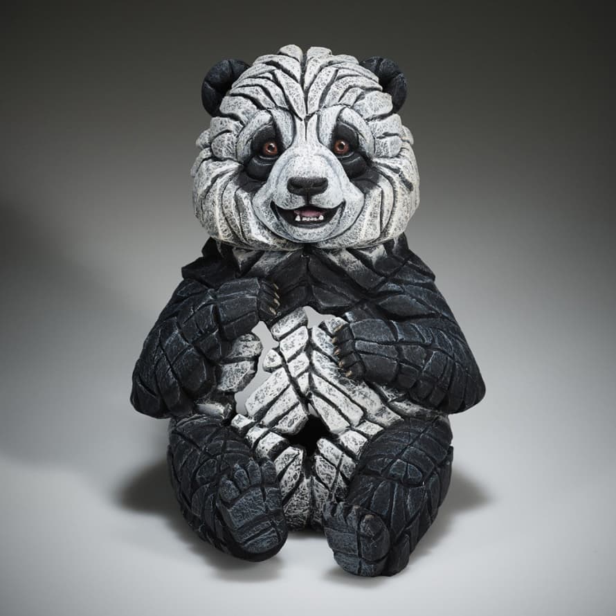 Edge Panda Cub Sculpture By Matt Buckley