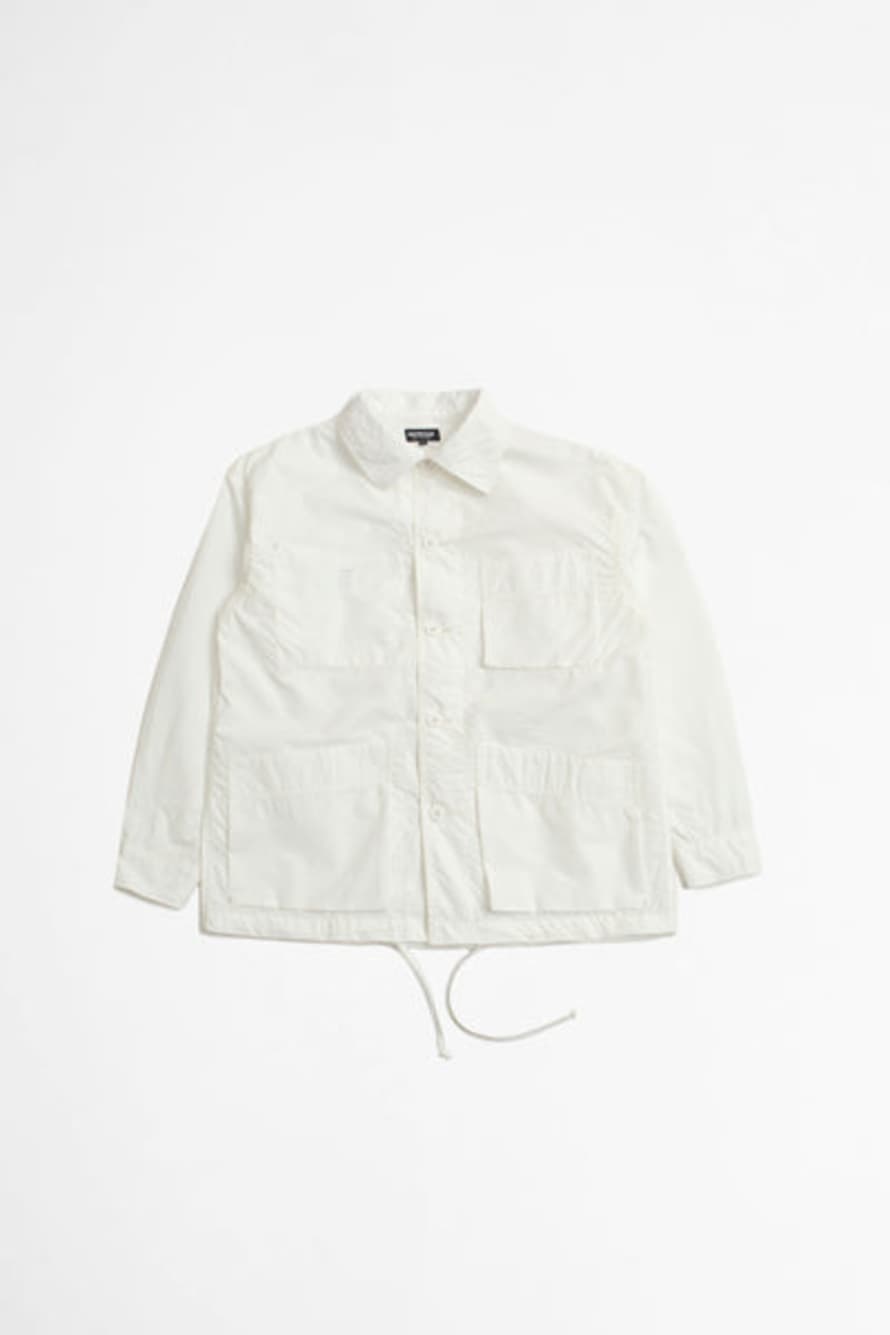 Arpenteur Adn Cotton/nylon Ripstop Jacket White