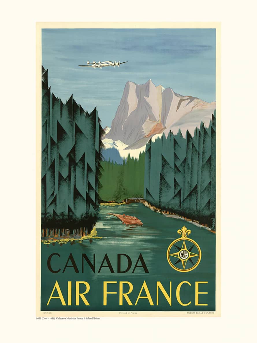 AIR France Air France / Canada A056 30x40