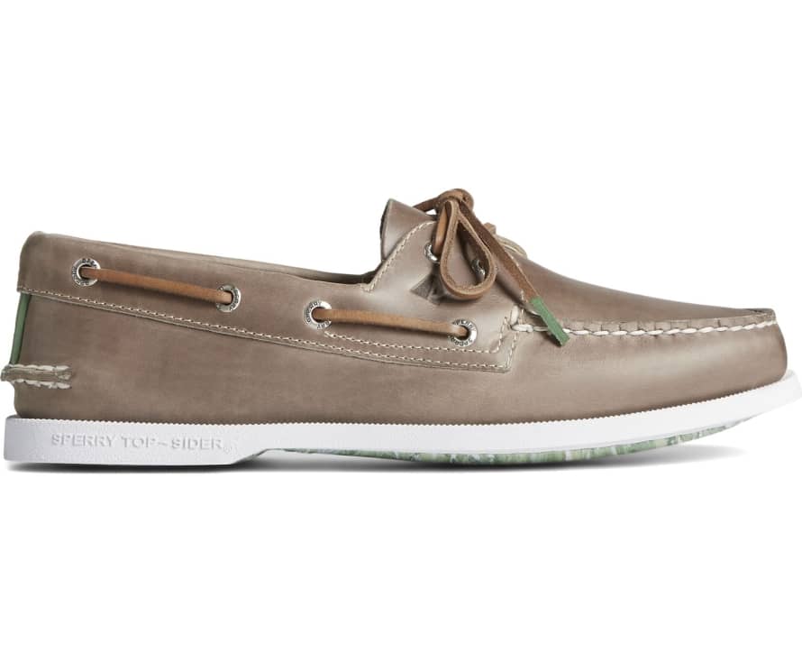 Sperry Sperry Topsider Authentic Original 2-eye Pullup Taupe