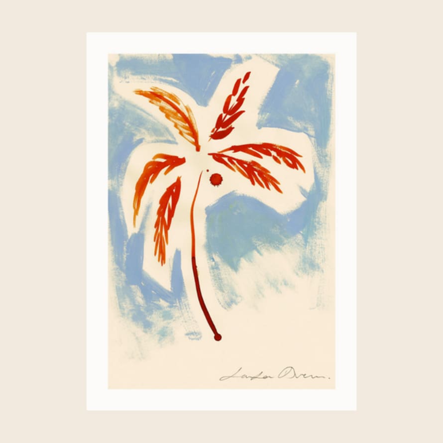Paper Collective Stormy Palm Print | 50 X 70cm