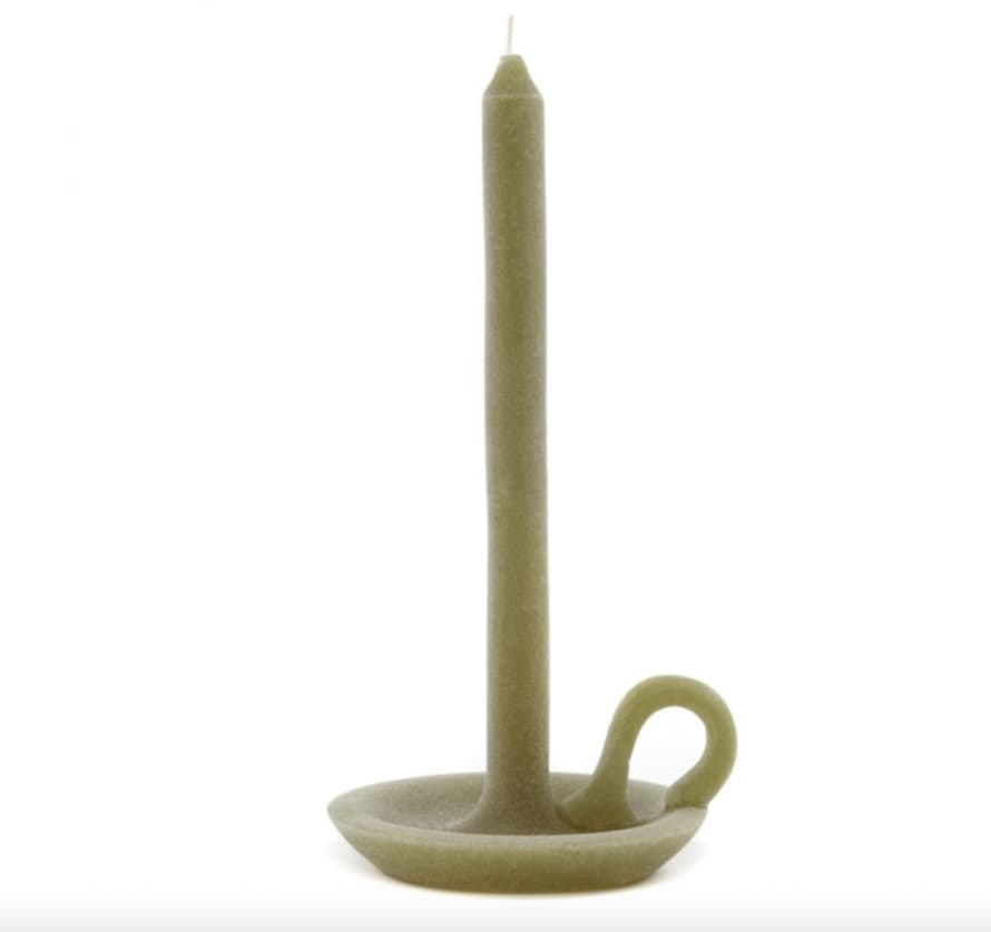 54 Celsius Tallow Candle - olive green