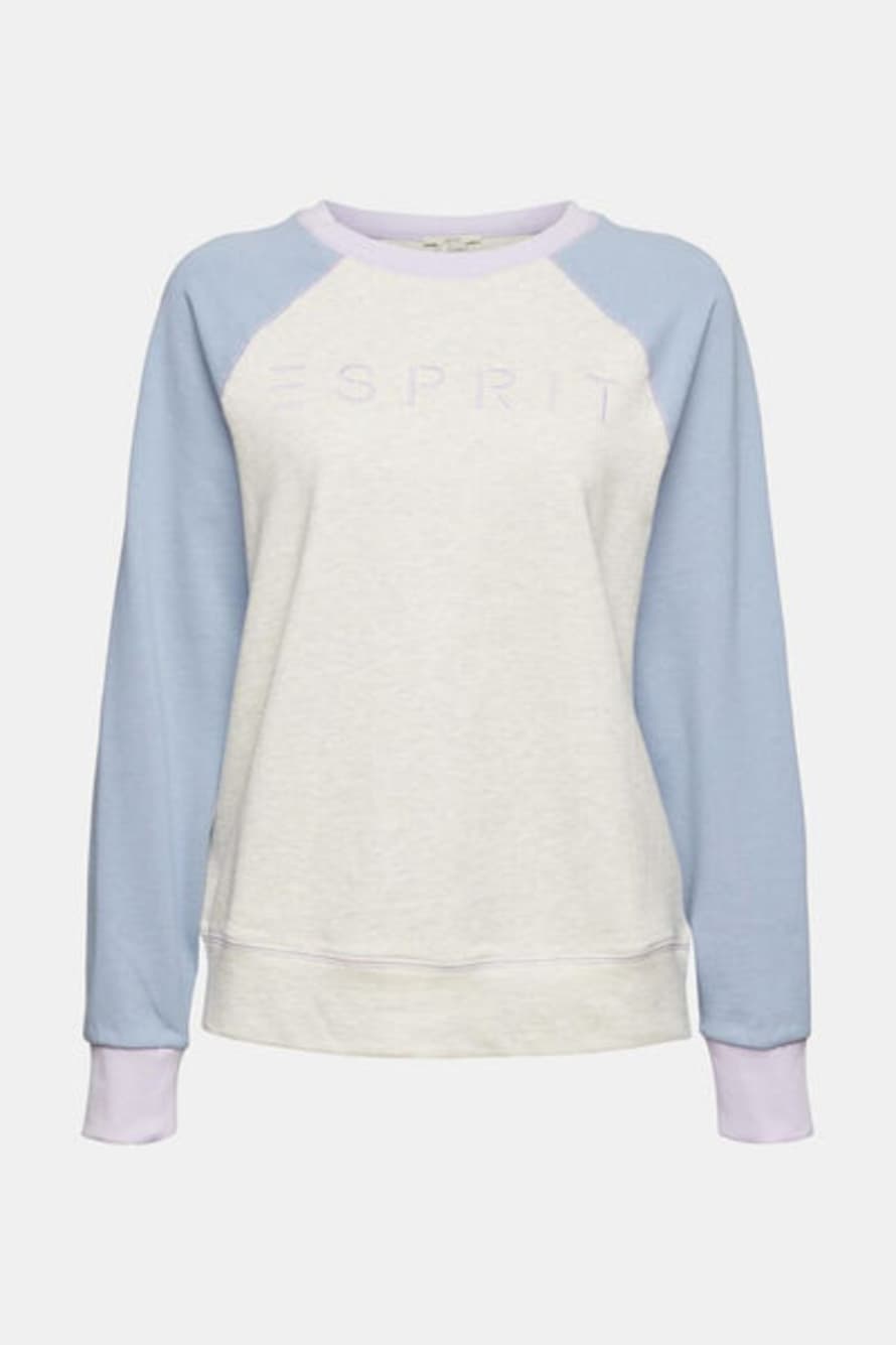 ESPRIT Blue Sweatshirt With Logo