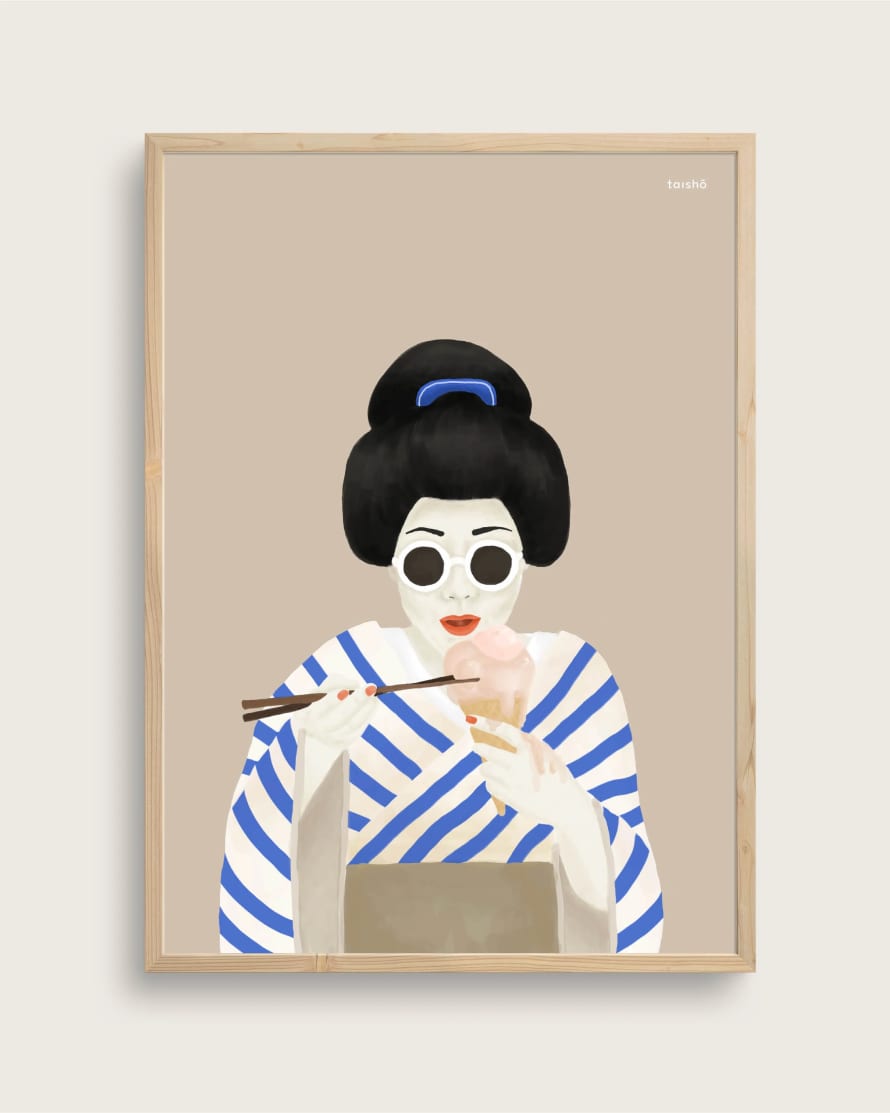 Taisho Sticks and Scoops Wall Art