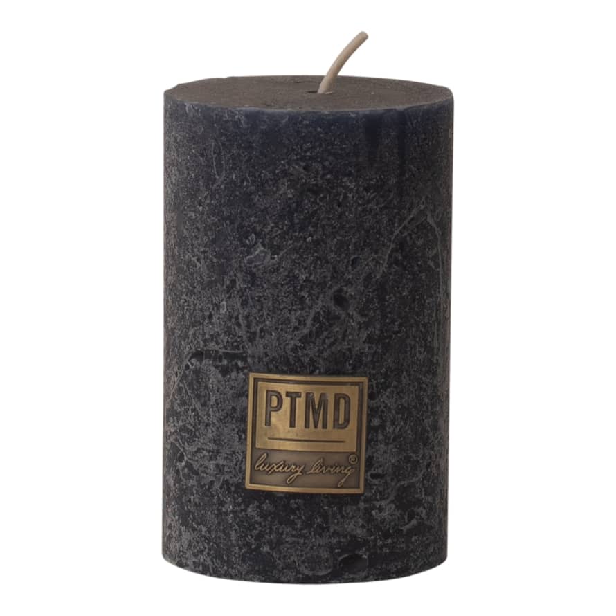 PTMD Rustic Night Blue Pillar Candle