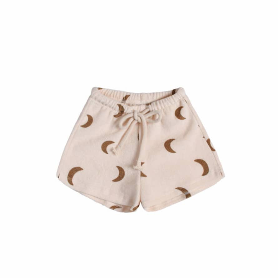 Organic Zoo Gold Midnight Terry Rope Shorts